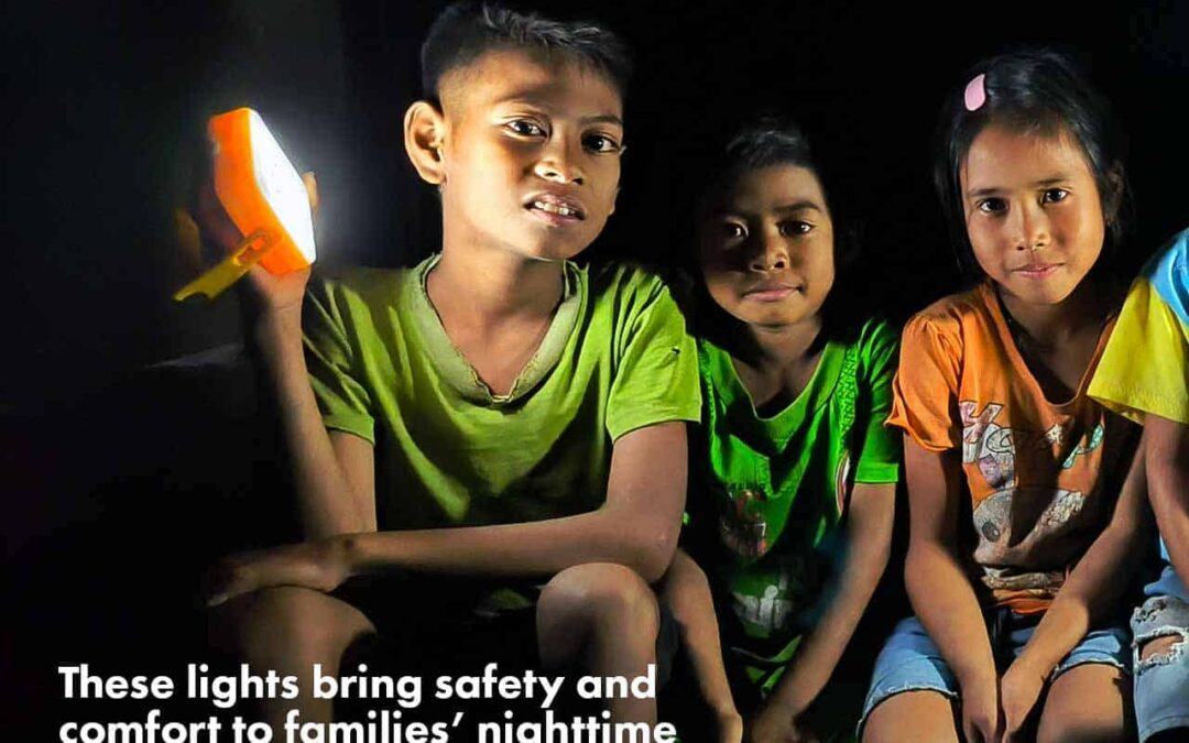 Solar Lamps Light Up Lives Enabling Safe Night Activities