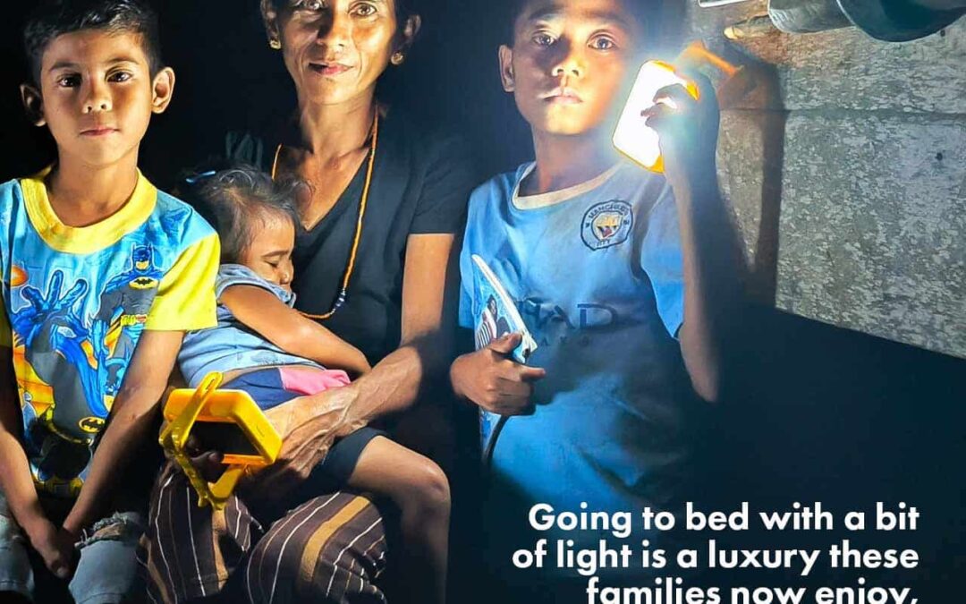 Solar Lamps Light Up Lives Enabling Safe Night Activities