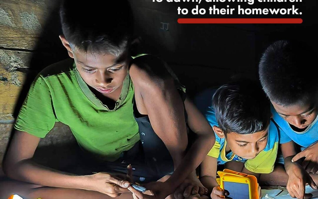 Solar Lamps Light Up Lives Enabling Safe Night Activities