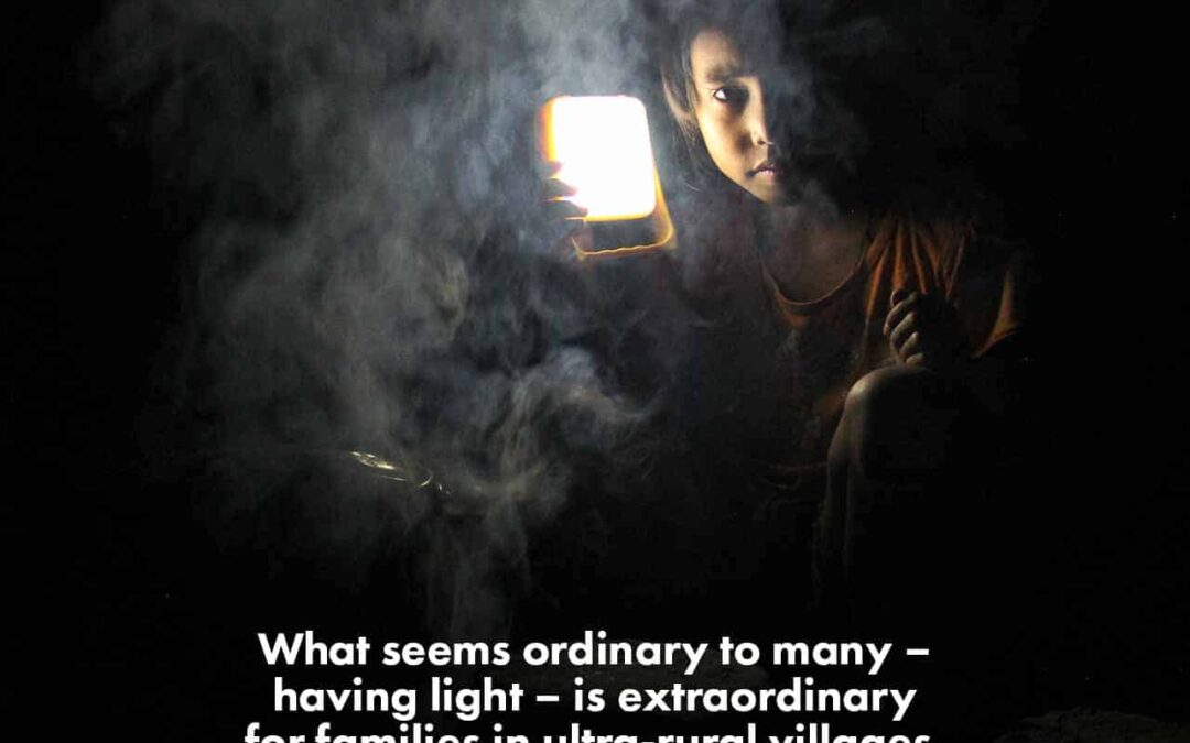 Solar Lamps Light Up Lives Enabling Safe Night Activities