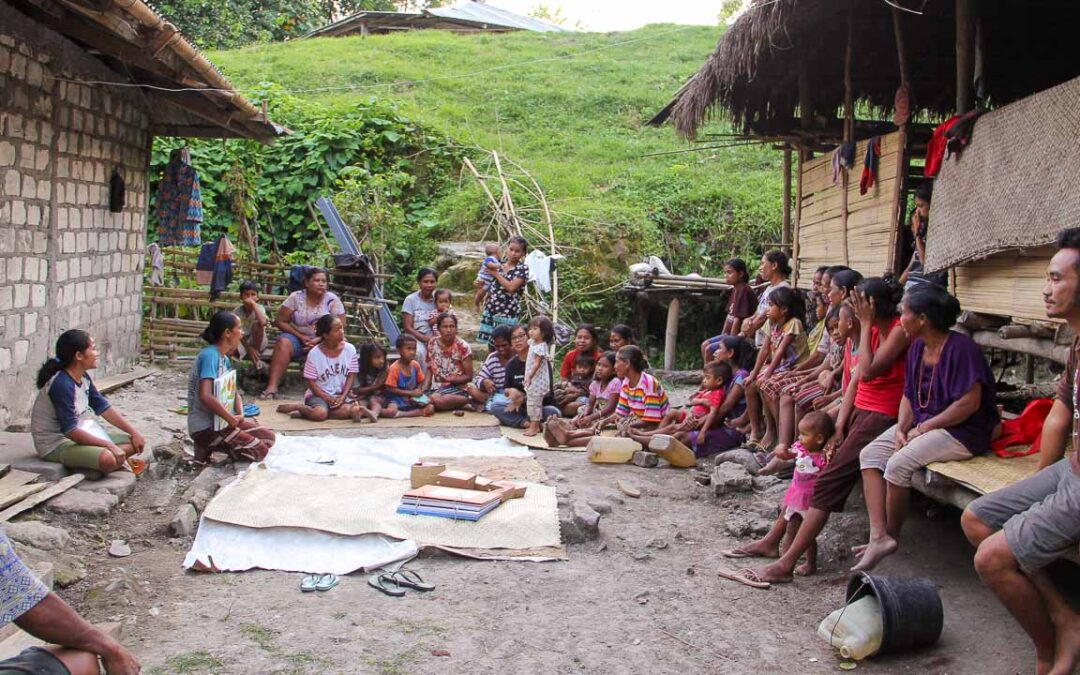 Learning together how to live healthier in East Sumba