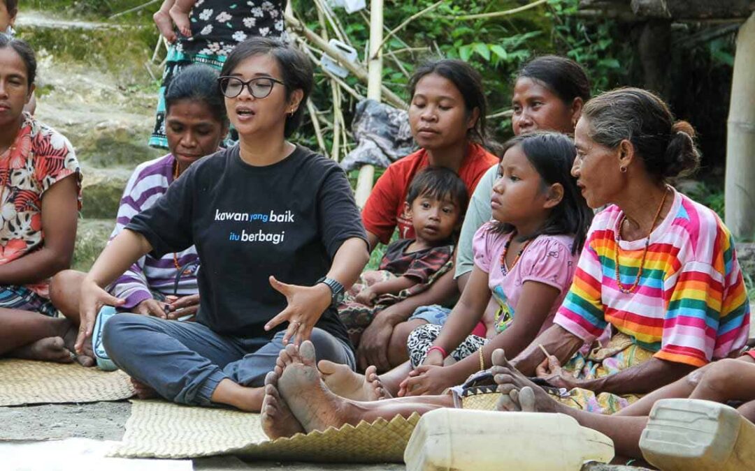 Learning together how to live healthier in East Sumba