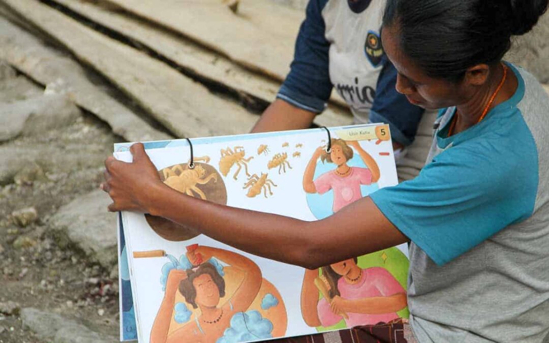 Learning together how to live healthier in East Sumba