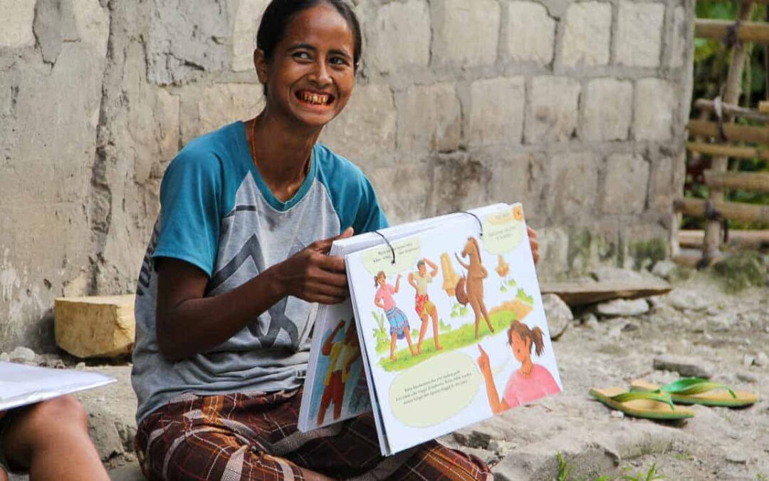 Learning together how to live healthier in East Sumba