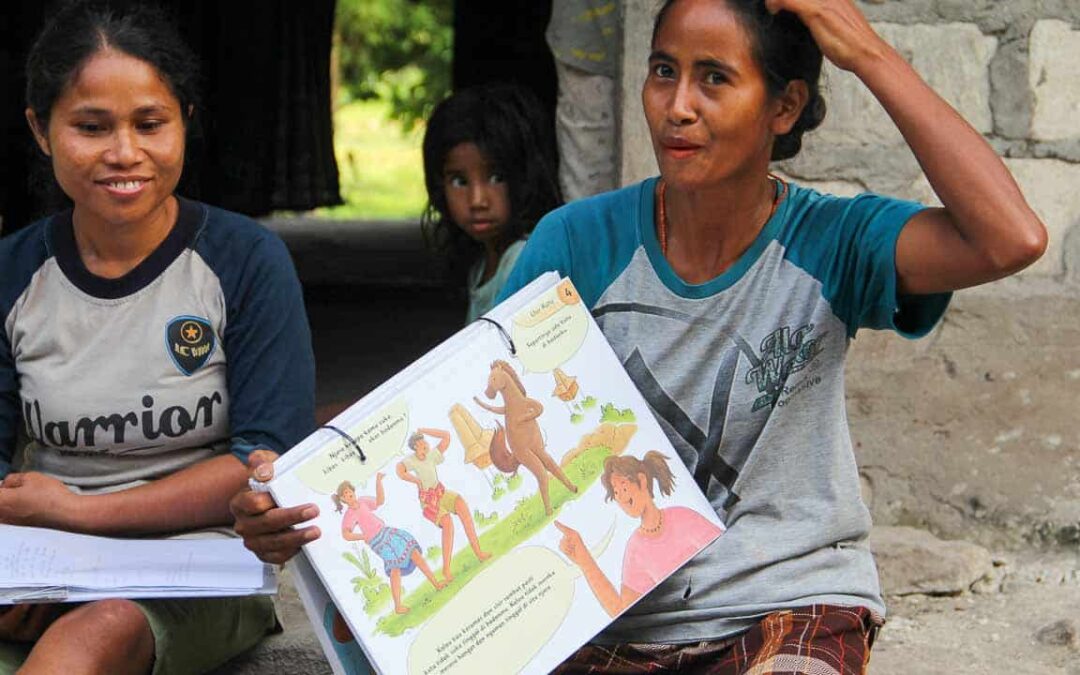 Learning together how to live healthier in East Sumba