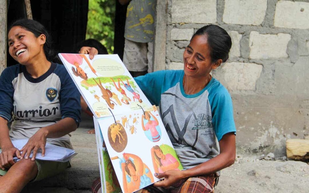 Learning together how to live healthier in East Sumba