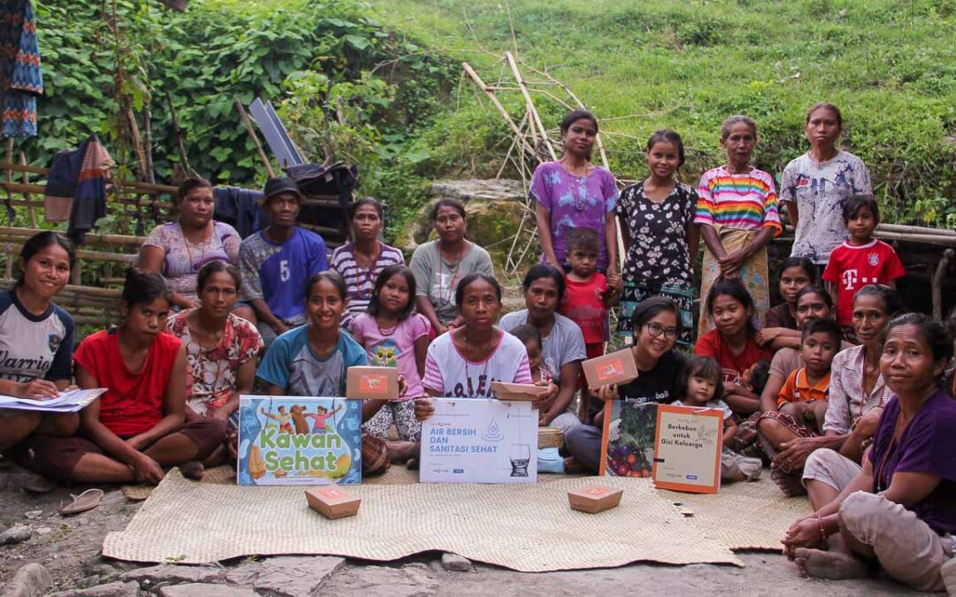 Learning together how to live healthier in East Sumba