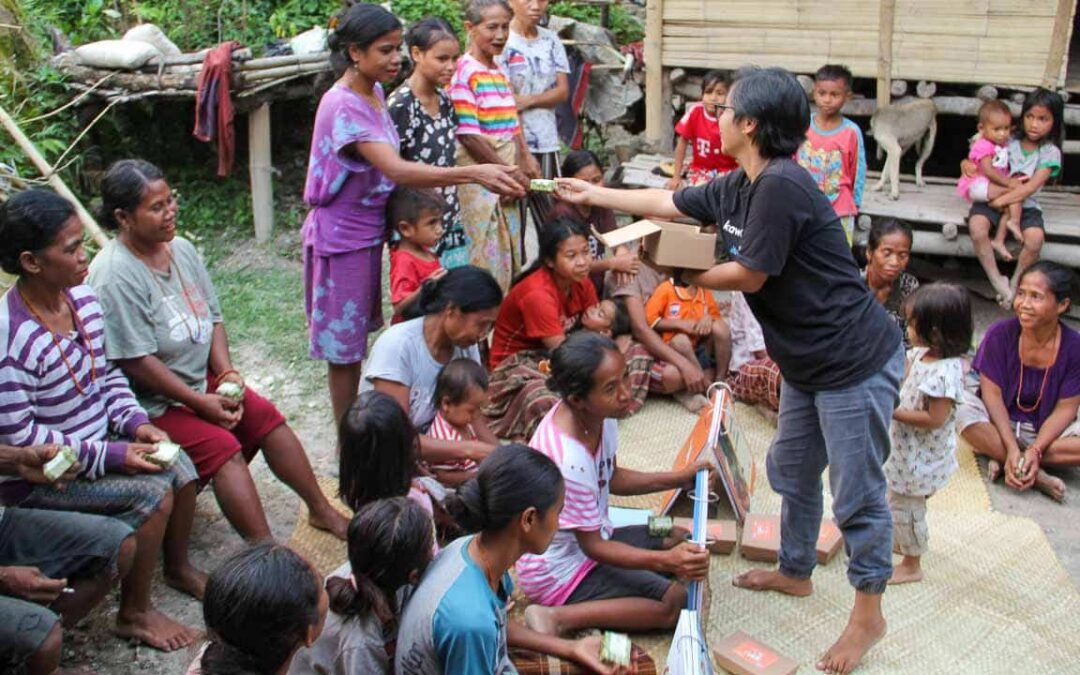 Learning together how to live healthier in East Sumba