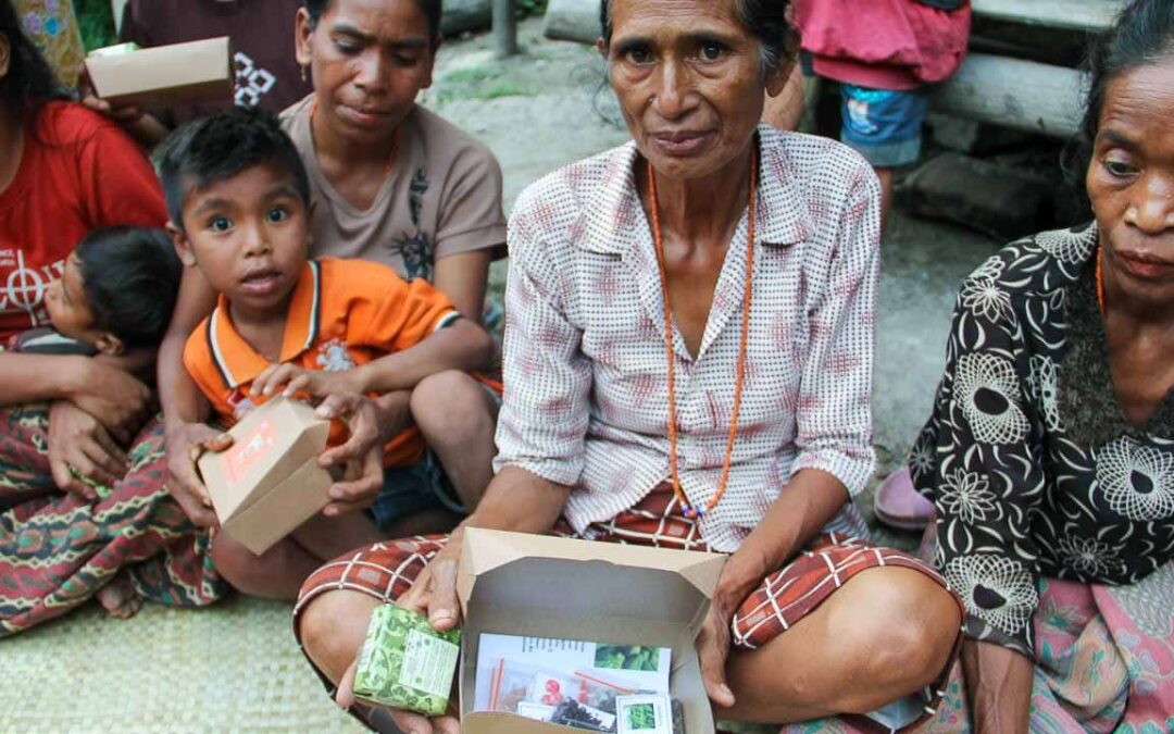 Learning together how to live healthier in East Sumba