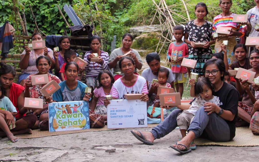 Learning together how to live healthier in East Sumba