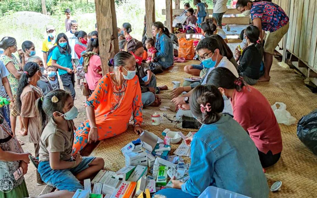 A day of medical care in an ultra rural area