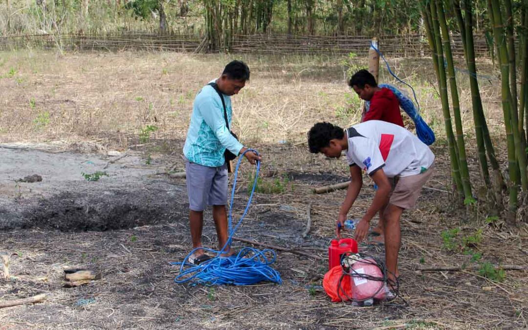 Phase 3 of Laindatang Water Connections Testing New Wells After Months of Drilling