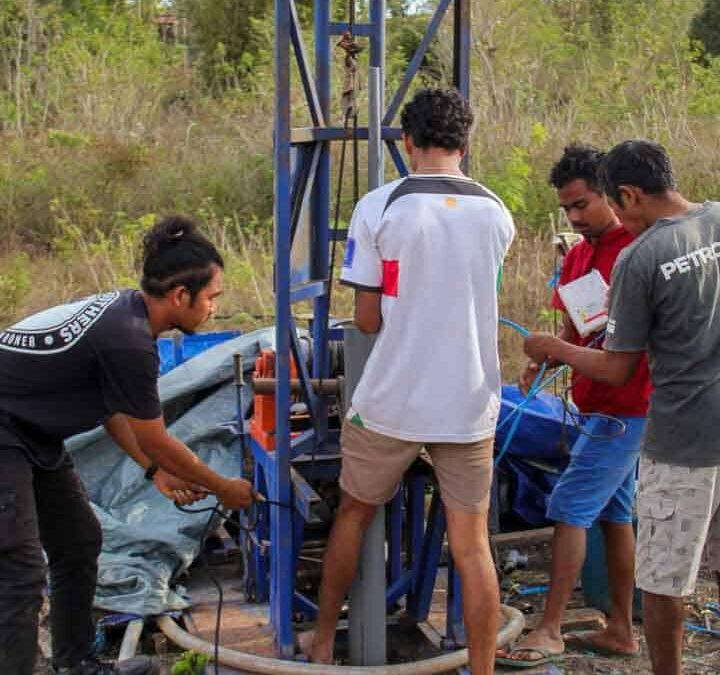 Phase 3 of Laindatang Water Connections Testing New Wells After Months of Drilling