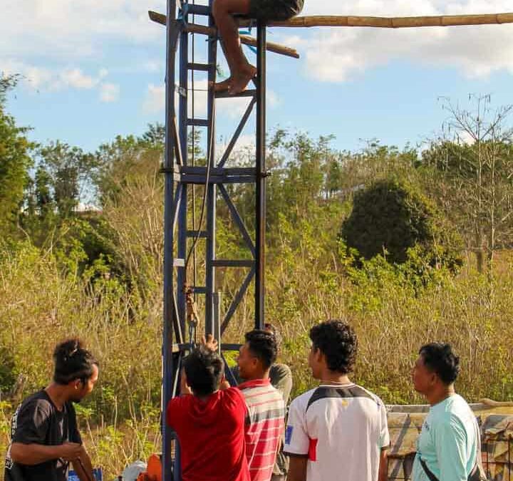 Phase 3 of Laindatang Water Connections Testing New Wells After Months of Drilling