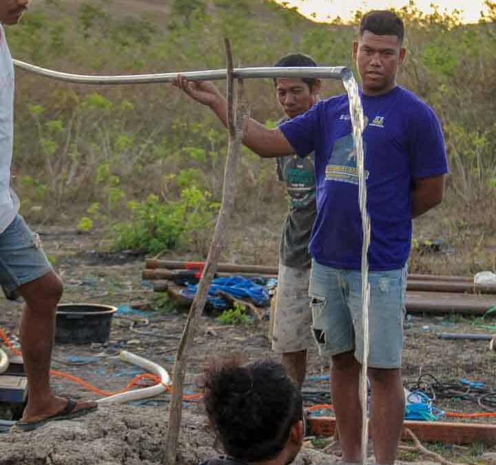 Phase 3 of Laindatang Water Connections Testing New Wells After Months of Drilling