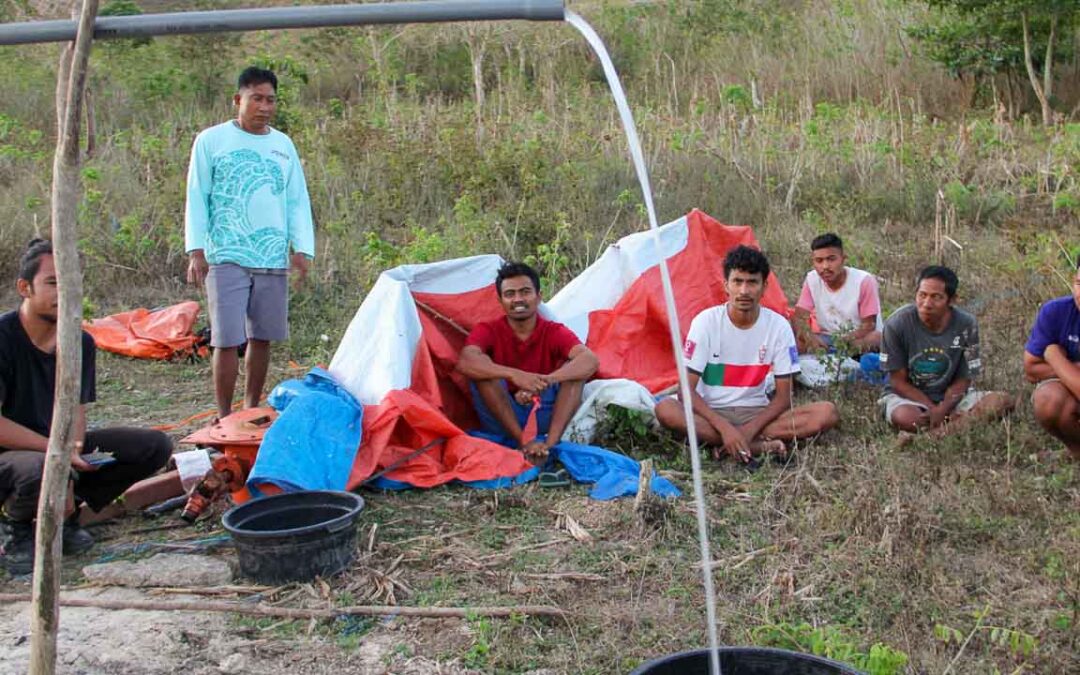 Phase 3 of Laindatang Water Connections Testing New Wells After Months of Drilling