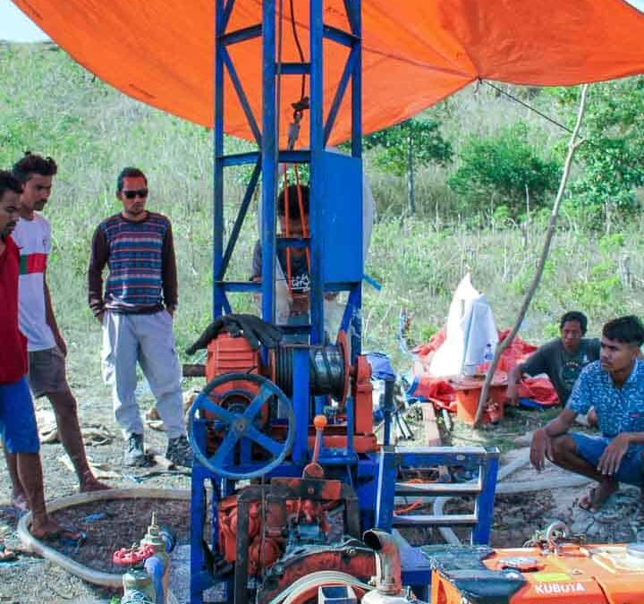 Phase 3 of Laindatang Water Connections Testing New Wells After Months of Drilling