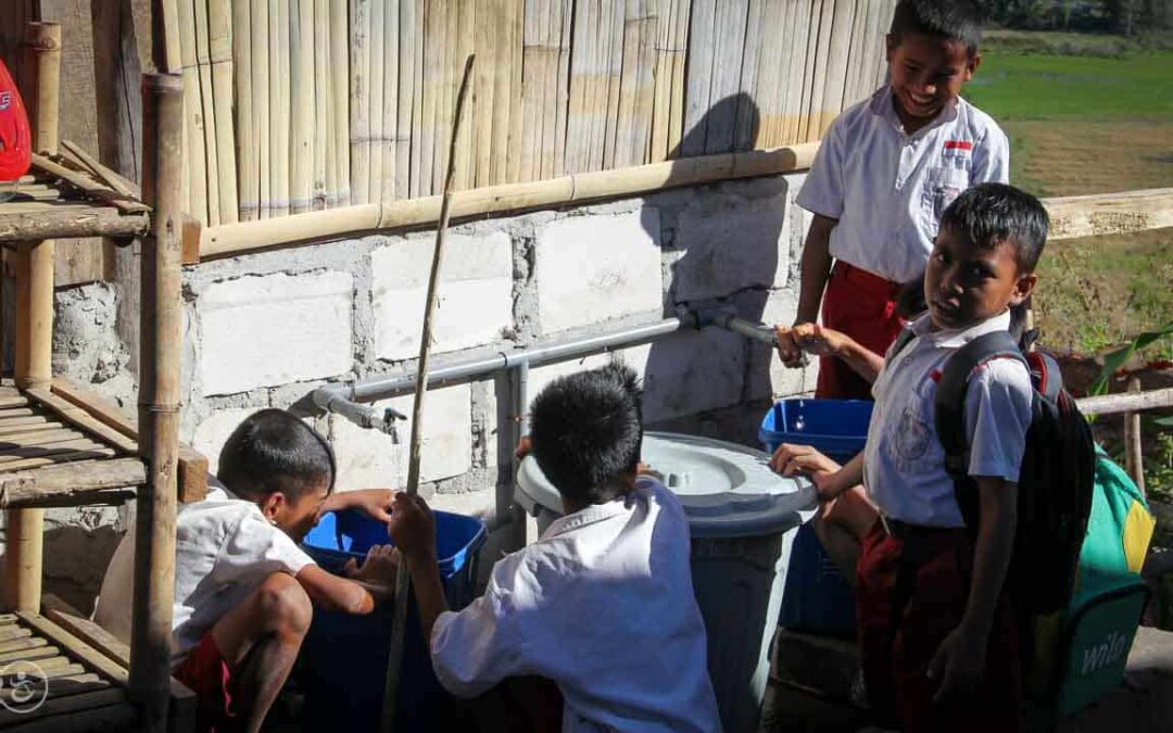 Work on the 6500 liter tank at the #sdmbinudita school