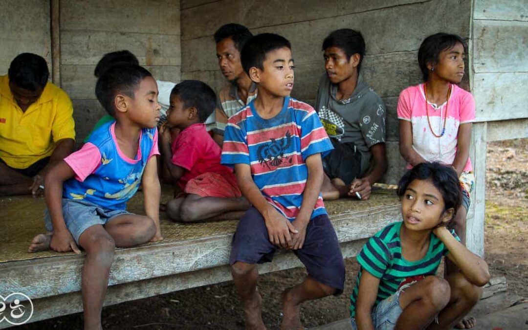 Clean water in East Sumba It is extremely difficult to find like here in the village of Lukukamaru