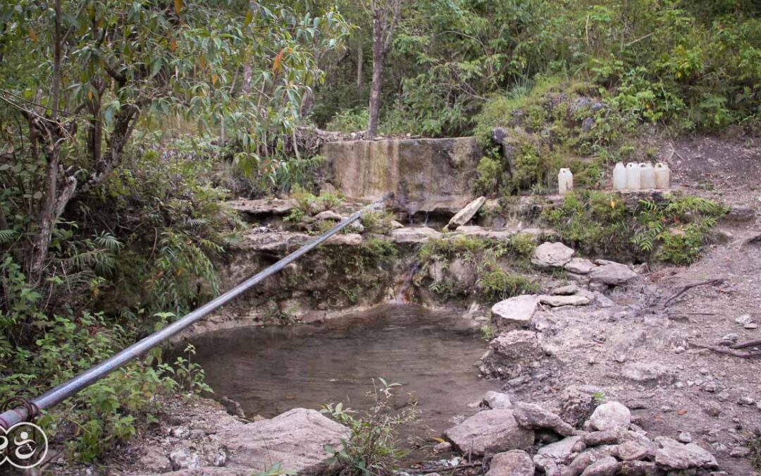 Clean water in East Sumba It is extremely difficult to find like here in the village of Lukukamaru