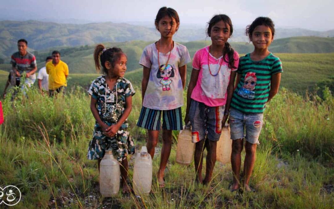 Clean water in East Sumba It is extremely difficult to find like here in the village of Lukukamaru