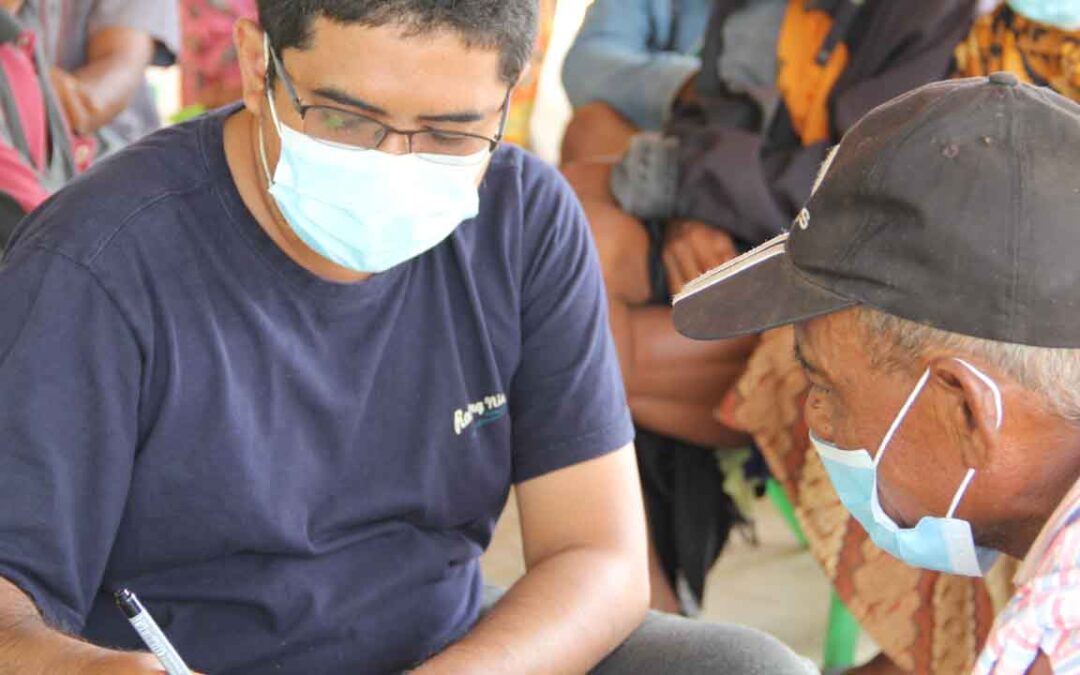 Evaluation of health workers in the primary medical care program in the village of Mbatapuhu