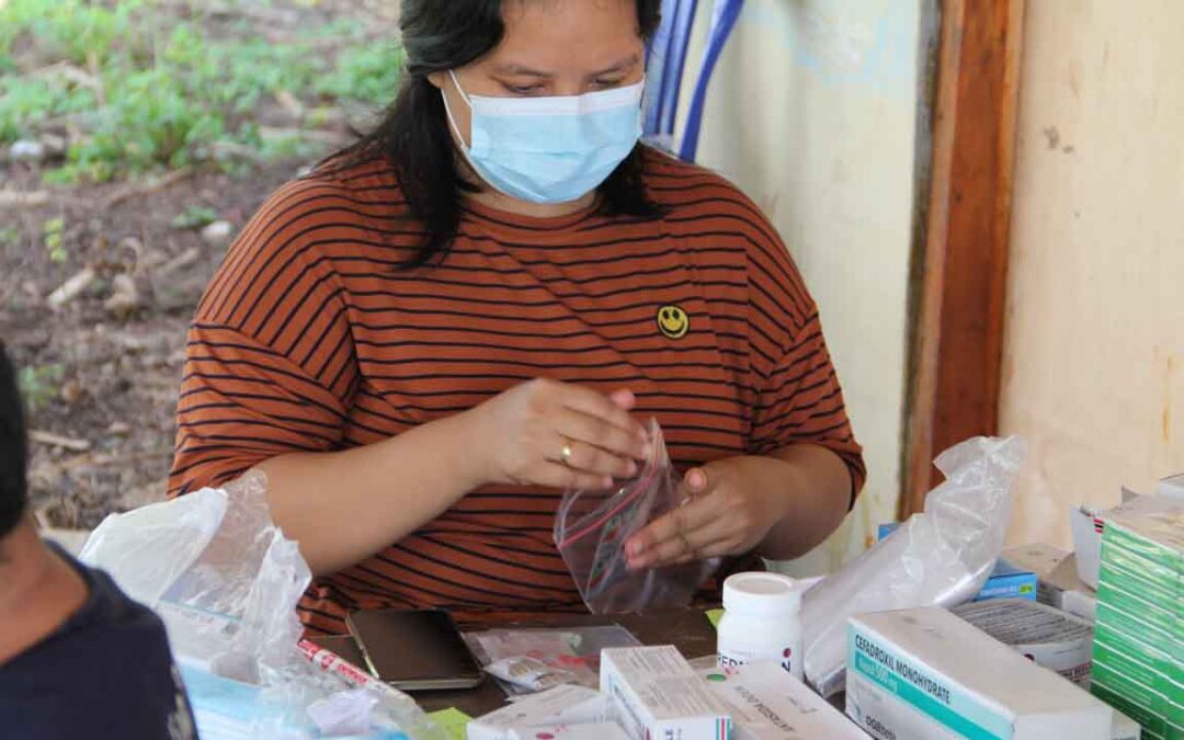 Evaluation of health workers in the primary medical care program in the village of Mbatapuhu