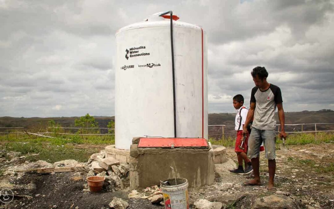 Procedure for the construction of water tanks in MbinuDita – East Sumba