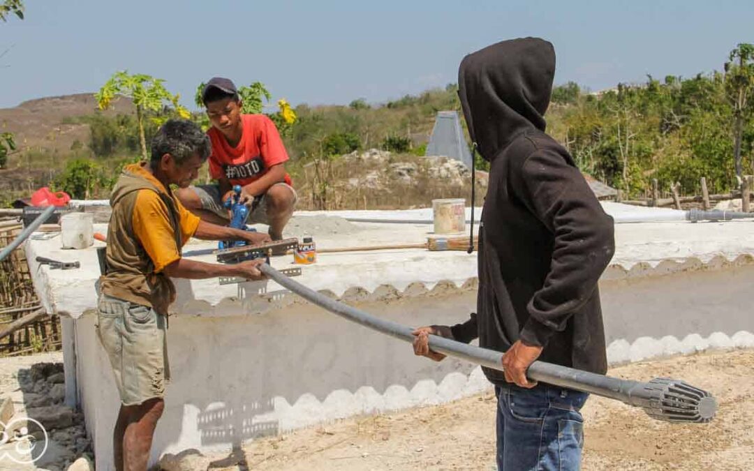 Laindatang WaterConnections – Installation of Dragons pumps on the two new reservoirs