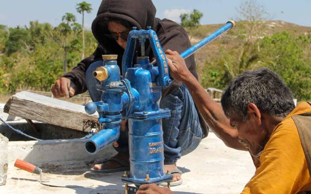 Laindatang WaterConnections – Installation of Dragons pumps on the two new reservoirs