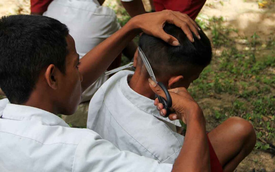 Resilience and Laughter Haircuts and Hygiene in Ultra-Rural Laindatang