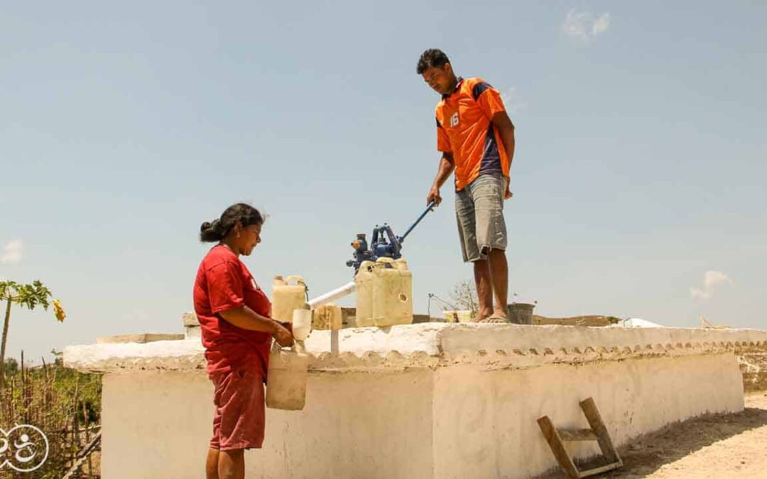 Laindatang WaterConnections – Installation of Dragons pumps on the two new reservoirs