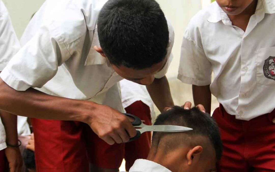 Resilience and Laughter Haircuts and Hygiene in Ultra-Rural Laindatang