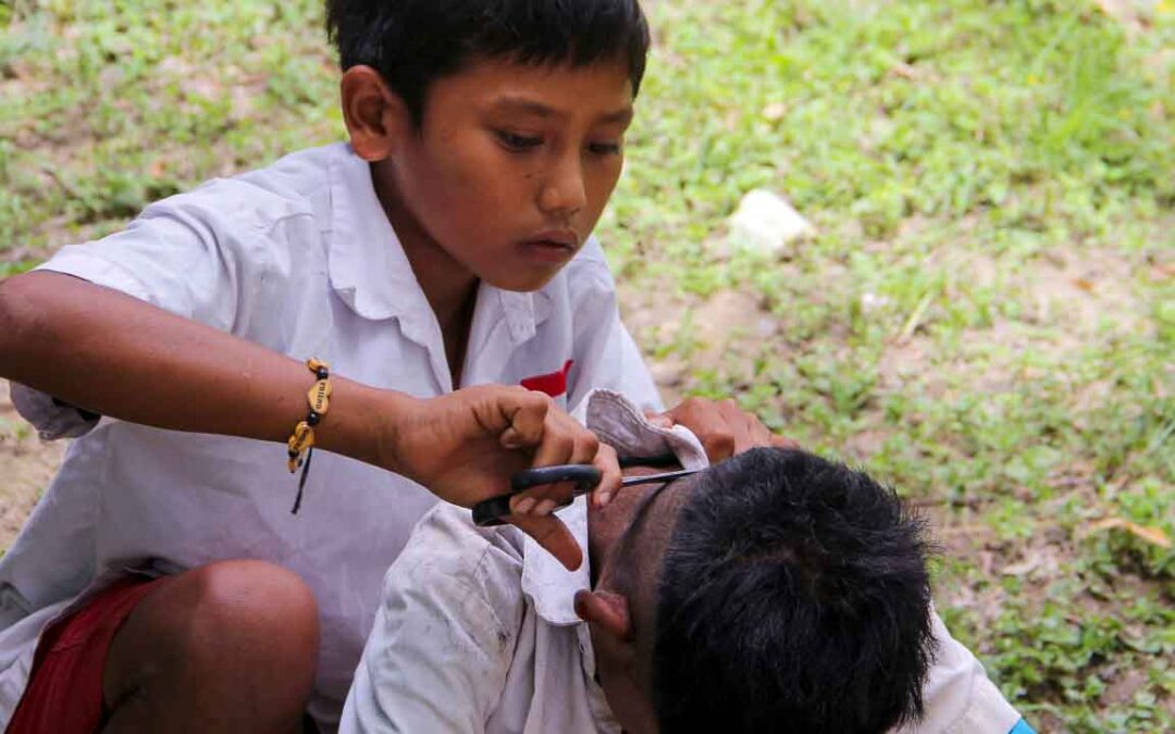 Resilience and Laughter Haircuts and Hygiene in Ultra-Rural Laindatang