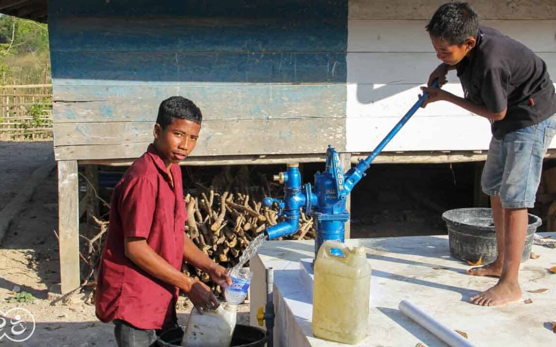 Laindatang WaterConnections – Installation of Dragons pumps on the two new reservoirs