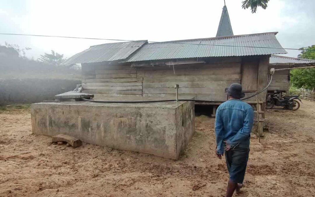 Survey in a village without water without electricity and without access