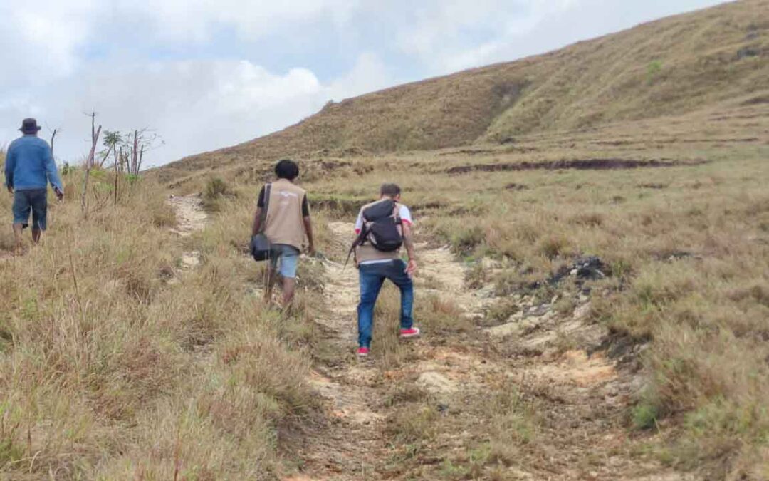 Survey in a village without water without electricity and without access