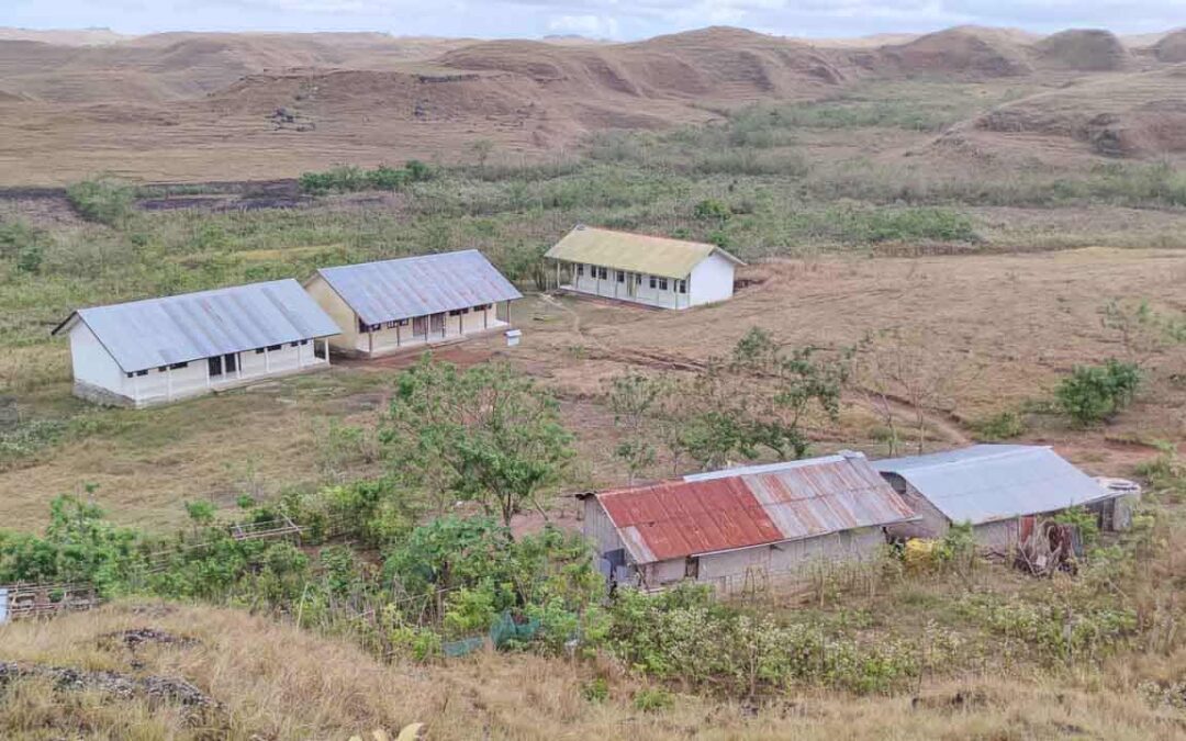 Survey in a village without water without electricity and without access