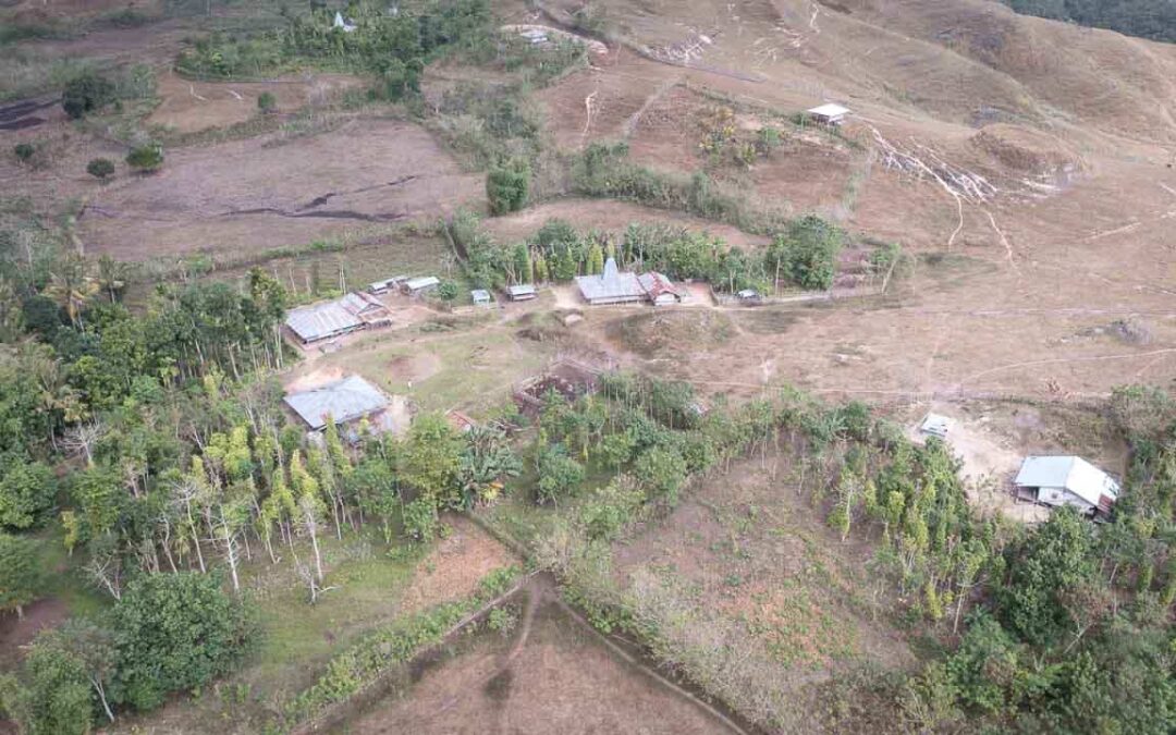 Survey in a village without water without electricity and without access