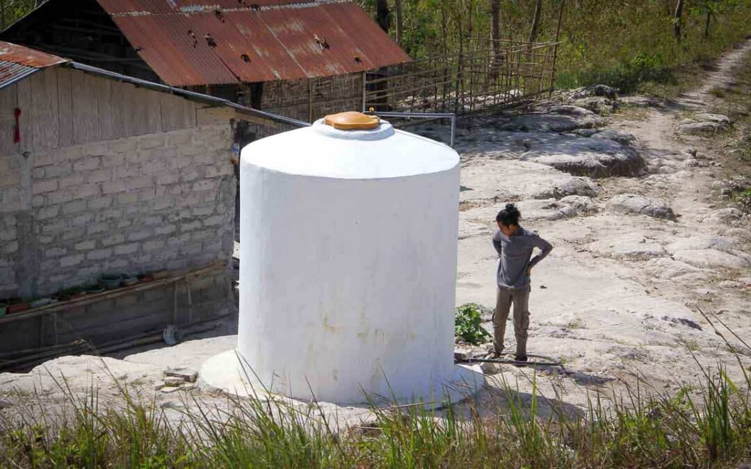 A working day on the Mbinu Dita site – Water Connections project