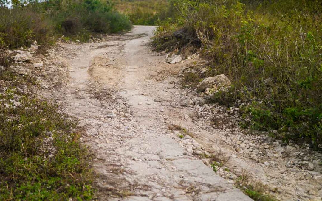 Repair of access to Laindatang village