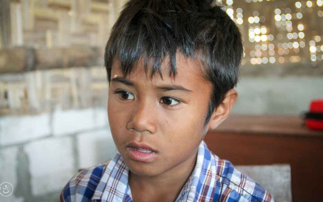 Assaria is a 9-year-old kid who burned 20% of his body at the beginning of 2021