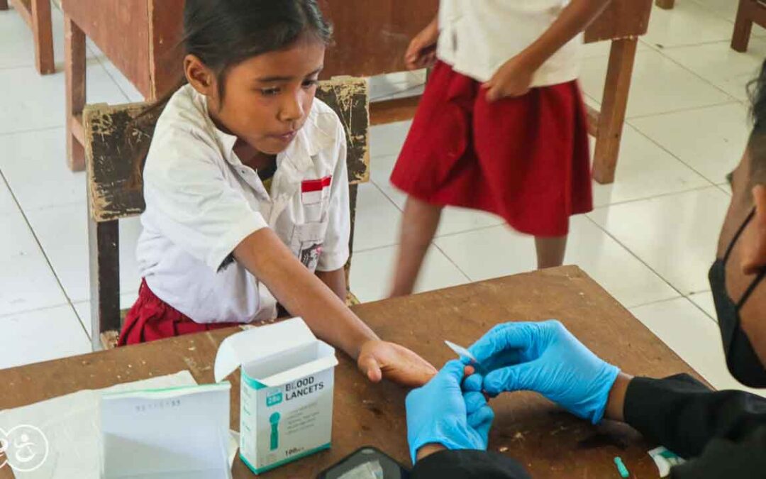 A Drop of Hope Blood Testing for Malaria in East Sumba by Fair Future