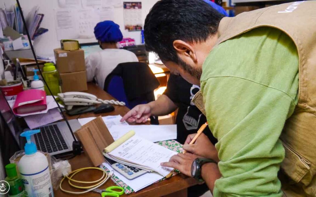 Journey of Care Assembling Supplies for East Sumba