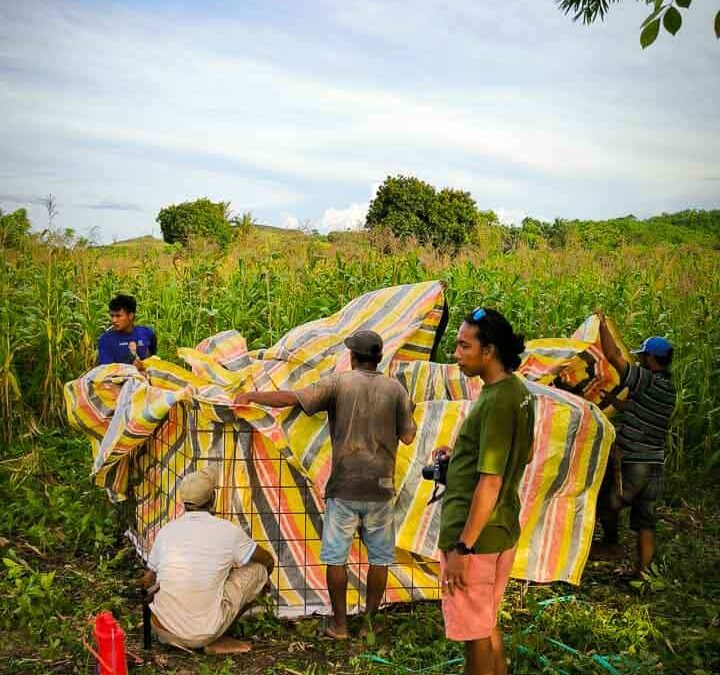 We are taking the 6-ton drill to the Laindatang site