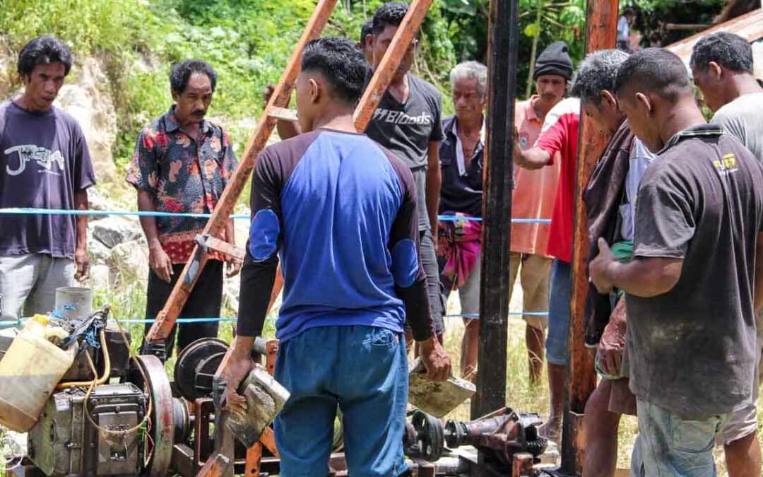 Drilling for Clean Water Changes Lives in East Sumba