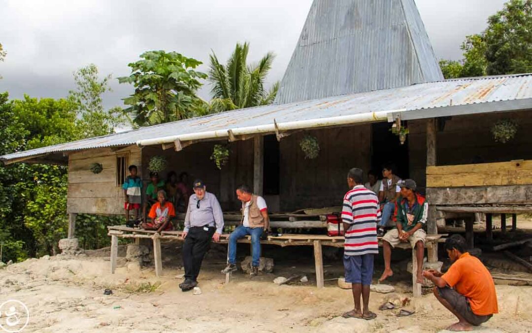 John from Rotary Australia visits programs here with Fair Future