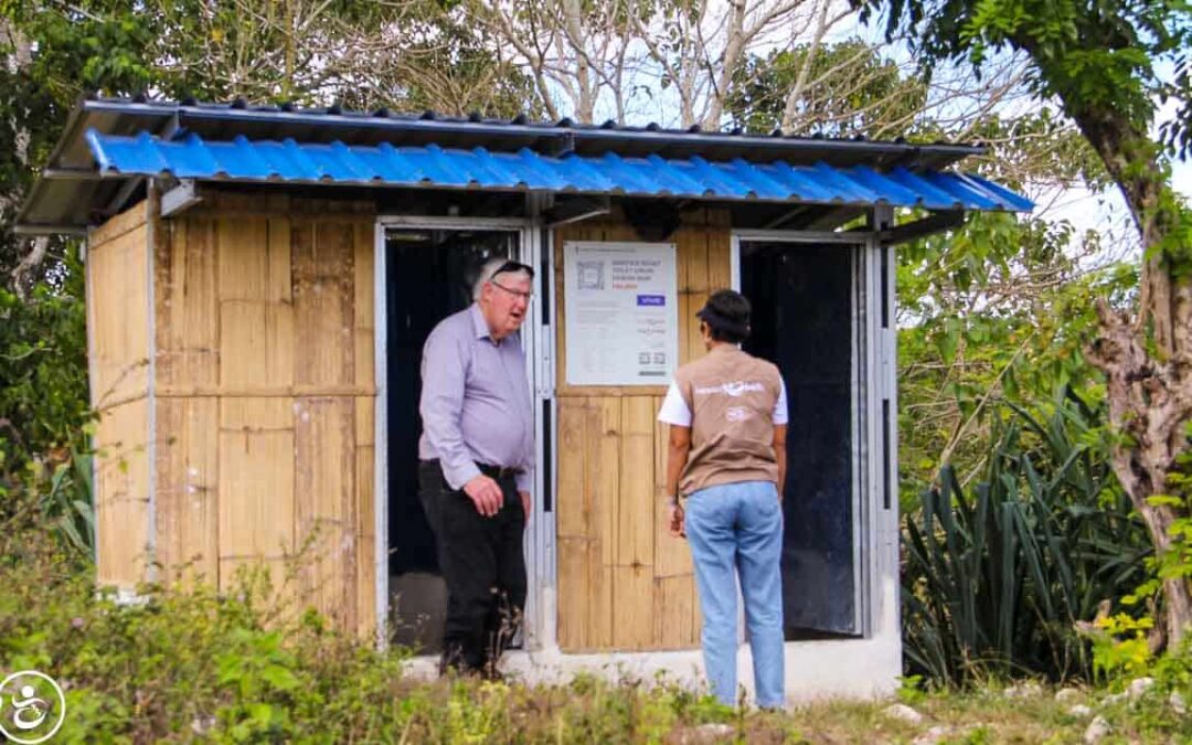 John from Rotary Australia visits programs here with Fair Future