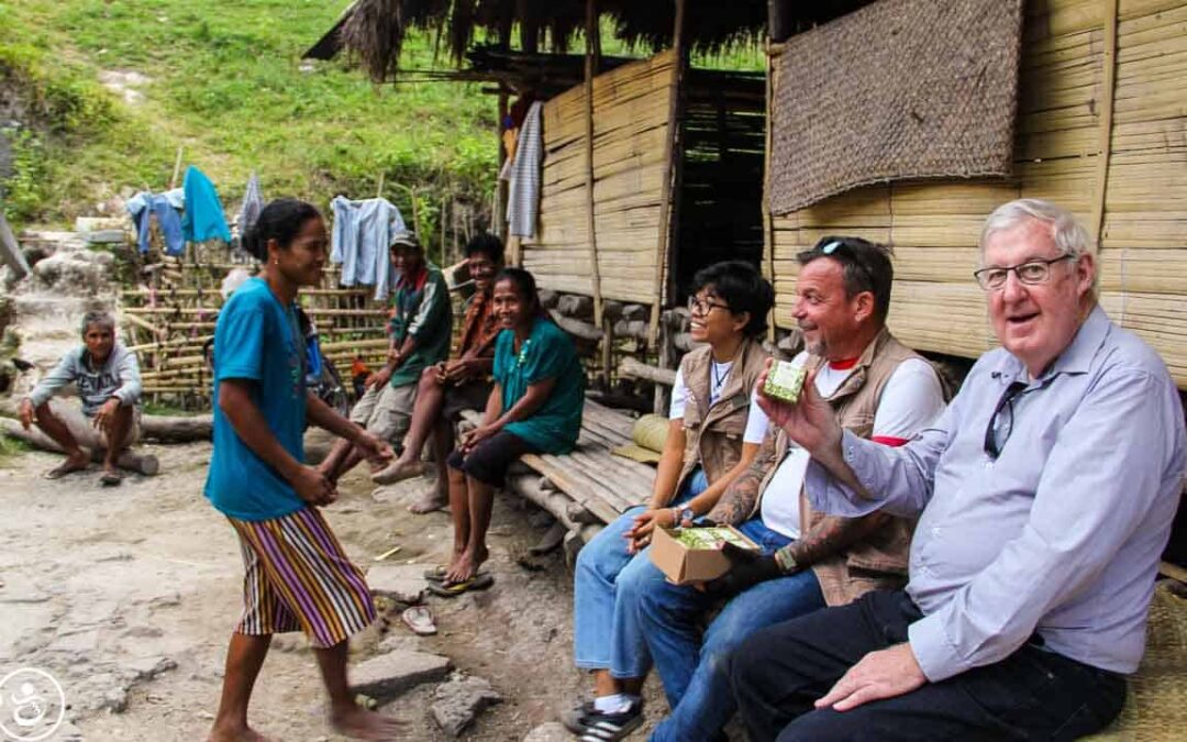 John from Rotary Australia visits programs here with Fair Future