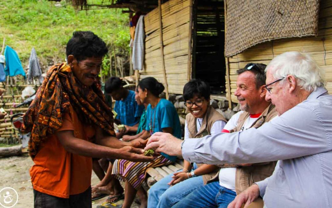 John from Rotary Australia visits programs here with Fair Future